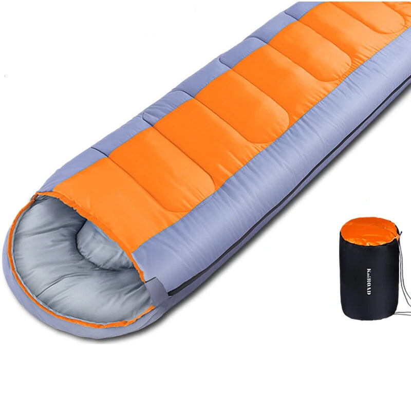 (image for) 2200g Camping Sleeping Bag For -10~20℃ Temperature, Ultralight Waterproof 4 Season Warm Envelope Backpacking Sleeping Bags for Outdoor Traveling Hiking