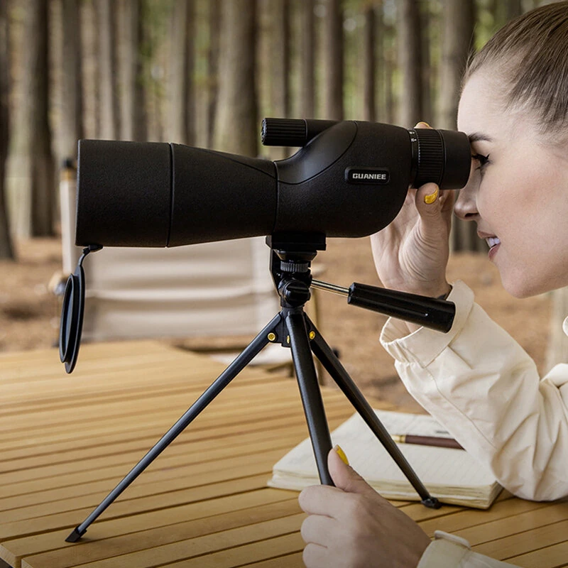 (image for) IPRee 25-75x60 HD Spotting Scope Powerful Monocular Zoom Telescope BAK7 Prism Waterproof for Birdwatching Target Shooting Camping