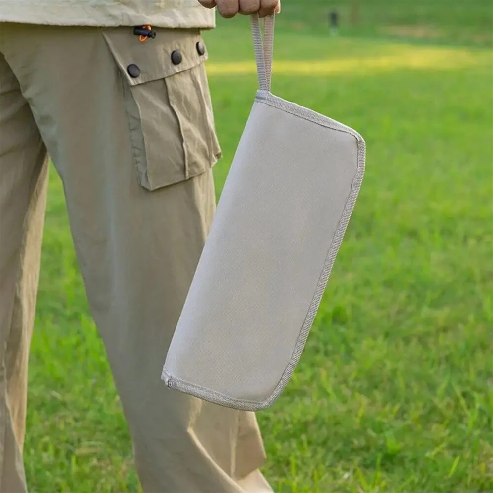 (image for) IPRee Bearing 100Kg Outdoor Must-have Camping Folding Stools Portable Ultra Light Beach Picnic Fishing Hiking Travel Folding Chair Camping